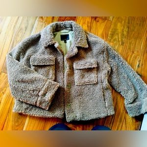Banana Republic Large Sherpa Jacket